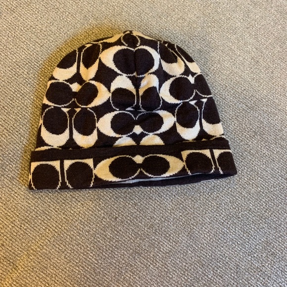 Coach Accessories - Vintage Coach beanie hat